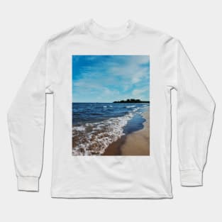 Woodbine Beach Landscape Photograph Long Sleeve T-Shirt
